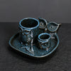 Kiln-changed ceramic candle tray American owl sage Peru holy wood burning bracket incense incense holder - Toy Collection