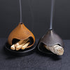 Ceramic Incense Mount Fuji Small Fireplace Cedar Sage Aromatherapy Burner Sacred Wood Purification Incense Burner Household Atmosphere Ornament - Toy Collection