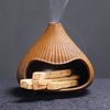 Ceramic Incense Mount Fuji Small Fireplace Cedar Sage Aromatherapy Burner Sacred Wood Purification Incense Burner Household Atmosphere Ornament - Toy Collection