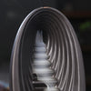Original backflow incense burner, alpine and flowing water ceramics, tower incense burner creative view smoke agarwood road ornament - Toy Collection