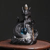 Original and classic Chinese dragon backflow incense burner creative ceramic large, dragon play bead incense burner, home decoration wholesale - Toy Collection