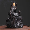 Original and classic Chinese dragon backflow incense burner creative ceramic large, dragon play bead incense burner, home decoration wholesale - Toy Collection