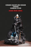 Original and classic Chinese dragon backflow incense burner creative ceramic large, dragon play bead incense burner, home decoration wholesale - Toy Collection