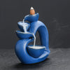 Ceramic backflow aromatherapy burner has both sides, creative European and American love Valentine's Day sandalwood backflow incense burner ornament - Toy Collection