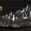 Original ceramic incense burner, antique alpine and flowing water backflow incense burner incense burner incense tower incense burner Buddhist crafts - Toy Collection
