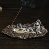 Original ceramic incense burner, antique alpine and flowing water backflow incense burner incense burner incense tower incense burner Buddhist crafts - Toy Collection