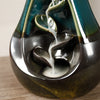 Static dust ceramic ornamental smoke backflow aromatherapy stove creative pear green backflow incense burner home handicraft ornament - Toy Collection