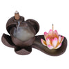 Quiet Purple Sand Backflow Incense Burner Zen Bergamot Sandalwood Burner Household Indoor Aromatherapy Burner Large Incense Road Creative Ornament - Toy Collection