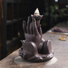 Purple sand backflow sandalwood burner indoor household incense burner creative large bergamot backflow aromatherapy burner gift ornament - Toy Collection