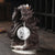 Purple sand backflow aromatherapy burner home jewelry ornament, creative Chinese dragon LED light backflow incense burner original - Toy Collection