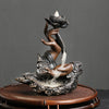 Resin backflow aromatherapy stove jewelry, creative lotus zen bergamot backflow fragrance home handicraft ornament - Toy Collection