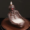 Purple sand, mummy backflow aromatherapy burner, home furnishings, creative skull LED light, backflow incense burner gifts - Toy Collection