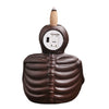 Purple sand, mummy backflow aromatherapy burner, home furnishings, creative skull LED light, backflow incense burner gifts - Toy Collection