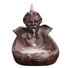 Purple sand, mummy backflow aromatherapy burner, home furnishings, creative skull LED light, backflow incense burner gifts - Toy Collection