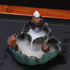 Ceramic Buddhist incense burner, backflow incense incense, special aromatherapy burner, can be mixed with original - Toy Collection