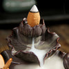 Ceramic Buddhist incense burner, backflow incense incense, special aromatherapy burner, can be mixed with original - Toy Collection