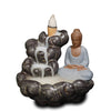 Ceramic Tathagata reflux aromatherapy stove, watch the little novice smoke reflux aromatherapy stove home handicraft ornament - Toy Collection
