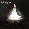 Ceramic Tathagata reflux aromatherapy stove, watch the little novice smoke reflux aromatherapy stove home handicraft ornament - Toy Collection