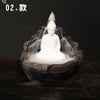 Ceramic Tathagata reflux aromatherapy stove, watch the little novice smoke reflux aromatherapy stove home handicraft ornament - Toy Collection