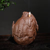 New purple sand backflow incense burner, creative large LED light, purple sand dragon zen home decoration original - Toy Collection