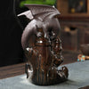 Ceramic Sandalwood Smoke Backflow Aromatherapy Furnace Home Ornament, Creative European Pterosaur Waterfall Backflow Aromatherapy Furnace - Toy Collection