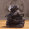 Backflow incense burner home decoration incense road utensils, unicorn purple sand smoke backflow aromatherapy burner original - Toy Collection