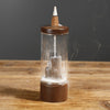 New ceramic glass windshield ornamental reflux incense burner creative lotus pond night sandalwood reflux aromatherapy burner - Toy Collection