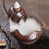 Ceramic backflow smoke ornamental aromatherapy burner, antique creative home jewelry gift return incense burner - Toy Collection
