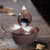 Ceramic backflow smoke ornamental aromatherapy burner, antique creative home jewelry gift return incense burner - Toy Collection