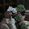New Resin Agarwood Backflow Incense Burner Home Jewelry Ornament Creative Alpine Water Zen Return Incense Burner Original - Toy Collection