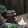 New Resin Agarwood Backflow Incense Burner Home Jewelry Ornament Creative Alpine Water Zen Return Incense Burner Original - Toy Collection