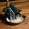 New Ceramic Smoke Backflow Aromatherapy Furnace, Creative Tiles Alpine Water Wenzhu Backflow Furnace Home Ornament - Toy Collection