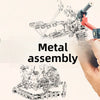 High difficulty, metal model, assembly, adult intelligence, manual assembly, screws, ornament gears, transmissions, mechanical building blocks