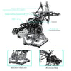 High difficulty, metal model, assembly, adult intelligence, manual assembly, screws, ornament gears, transmissions, mechanical building blocks