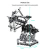 High difficulty, metal model, assembly, adult intelligence, manual assembly, screws, ornament gears, transmissions, mechanical building blocks