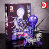 Mechanical centipede, light version spider, puzzle small particle assembly building block science and education assembly toy, gift