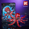Mechanical centipede, light version spider, puzzle small particle assembly building block science and education assembly toy, gift
