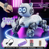 Popular children's toys mechanical cat intelligent eight-wheeled stunts cool remote control car drift deformation robot cat - Toy Collection
