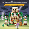 Compatible with Lego, Minecraft series building blocks Iron Puppet Fortress 21250 villages, assembled, educational toys