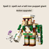 Compatible with Lego, Minecraft series building blocks Iron Puppet Fortress 21250 villages, assembled, educational toys