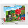 Compatible with Lego, Minecraft series building blocks Iron Puppet Fortress 21250 villages, assembled, educational toys