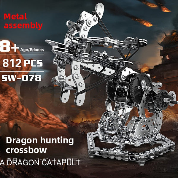 Building block assembly, adult, educational, over ten years old, children, toy tank, three-dimensional high-difficulty 3d metal, model warship