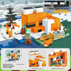 Compatible with Lego, Minecraft series building blocks Iron Puppet Fortress 21250 villages, assembled, educational toys