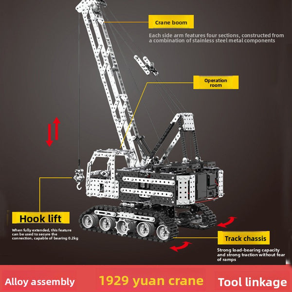 Building block assembly, adult, educational, over ten years old, children, toy tank, three-dimensional high-difficulty 3d metal, model warship