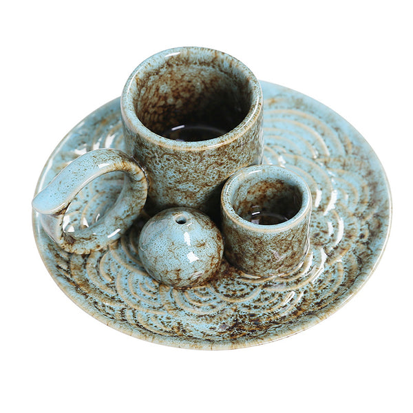 Peru saint stick aromatherapy burner palo santo holder sage burning tray holder ceramic incense burner - Toy Collection