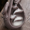 Purple sand Chinese dragon backflow incense burner home decoration, creative large dragon backflow aromatherapy burner craft gift - Toy Collection
