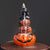 Original resin Halloween pumpkin backflow incense burner, creative European ghost festival backflow aromatherapy burner gift - Toy Collection