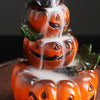 Original resin Halloween pumpkin backflow incense burner, creative European ghost festival backflow aromatherapy burner gift - Toy Collection
