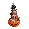 Original resin Halloween pumpkin backflow incense burner, creative European ghost festival backflow aromatherapy burner gift - Toy Collection