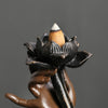 Resin backflow aromatherapy stove jewelry, creative lotus zen bergamot backflow fragrance home handicraft ornament - Toy Collection